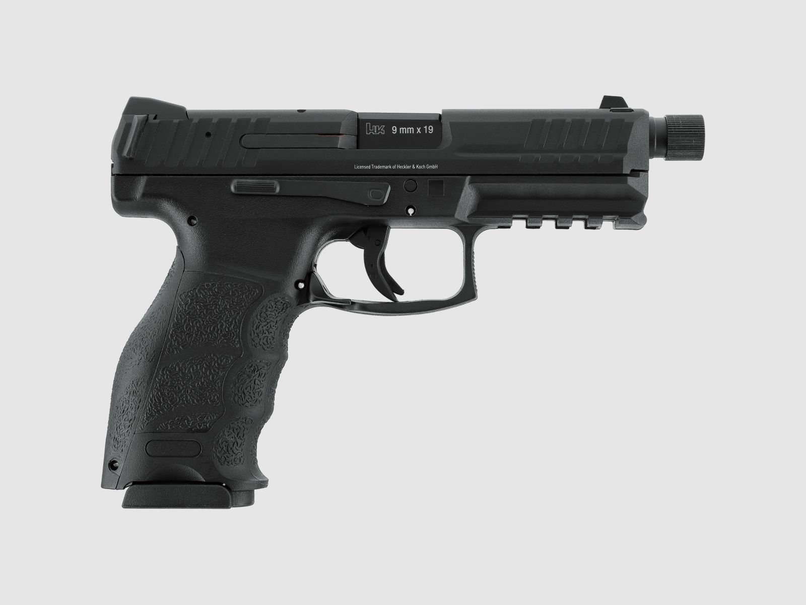 H&K VP9 Versione Metallica Tattica GBB Airsoft Nera -F-