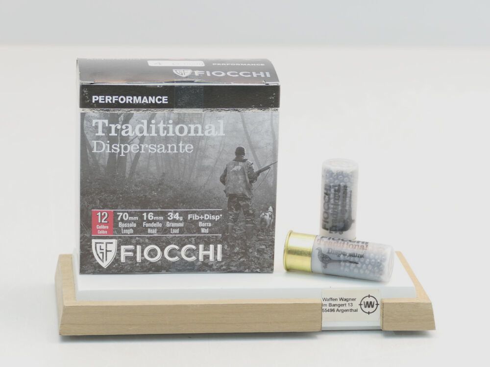 FIOCCHI Jagd Dispersante 3,2mm 34g A25 12/70