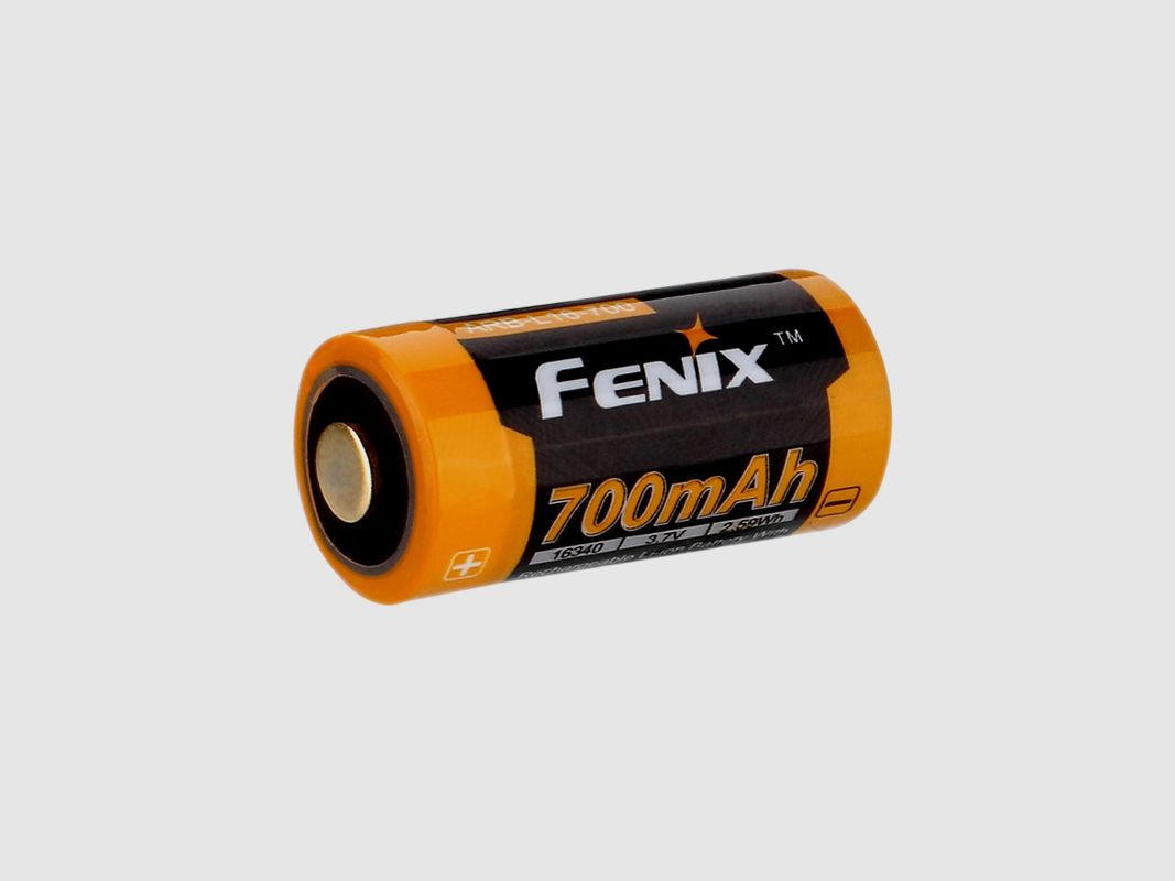 Akku 16340 (R123A) – 700 mAh Li-Ion