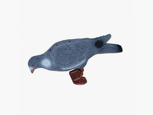 Lokvogel duif XL 40cm geflockt