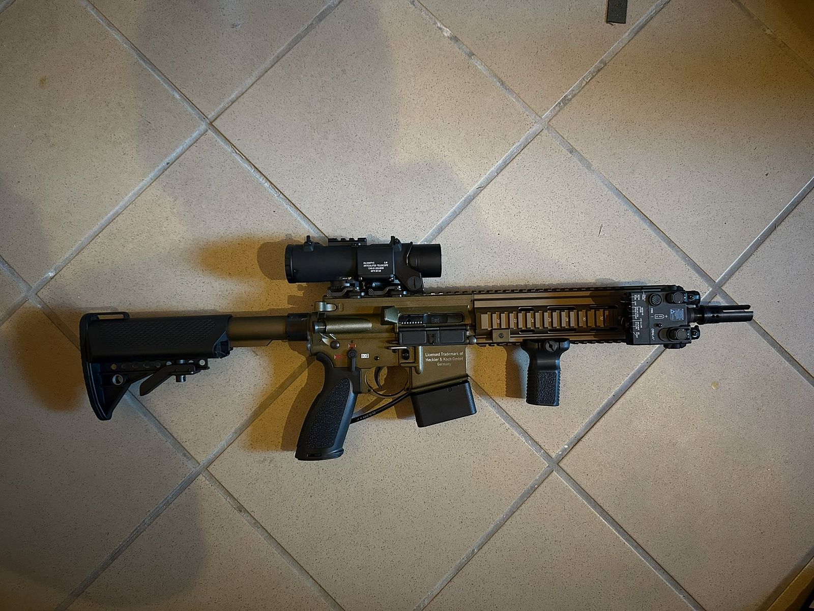 VFC HK416 GBB + HPA Adapter