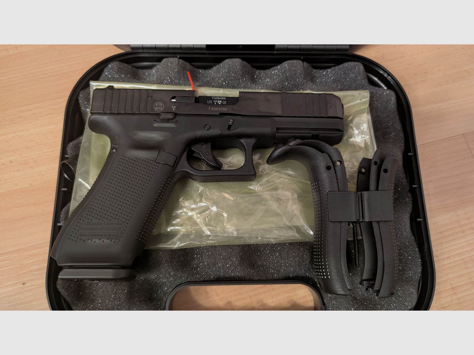 Glock 17 Gen 5 Stahlverschluss 9mm PAK