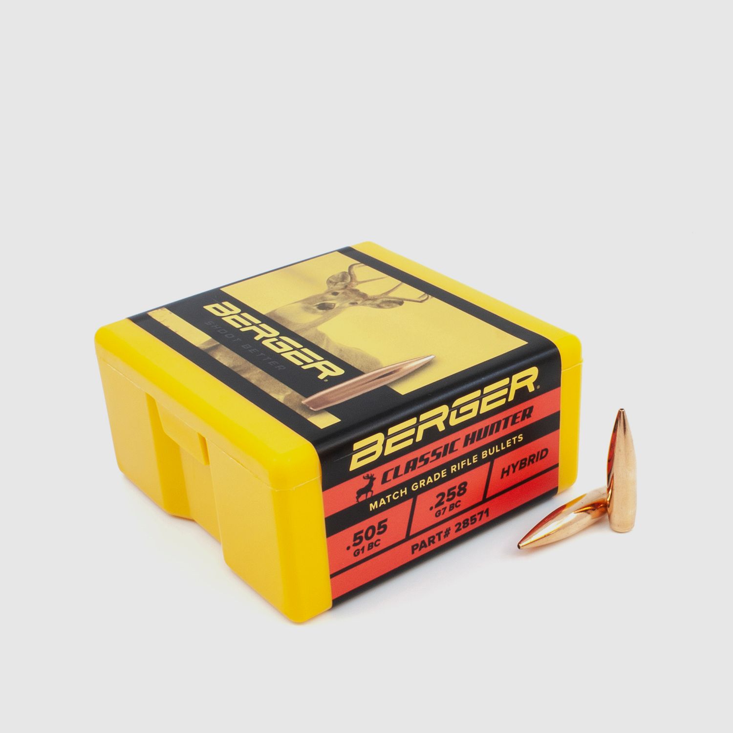 Berger Geschoss 7mm/.284 Classic Hunter 150GR 100 Stück