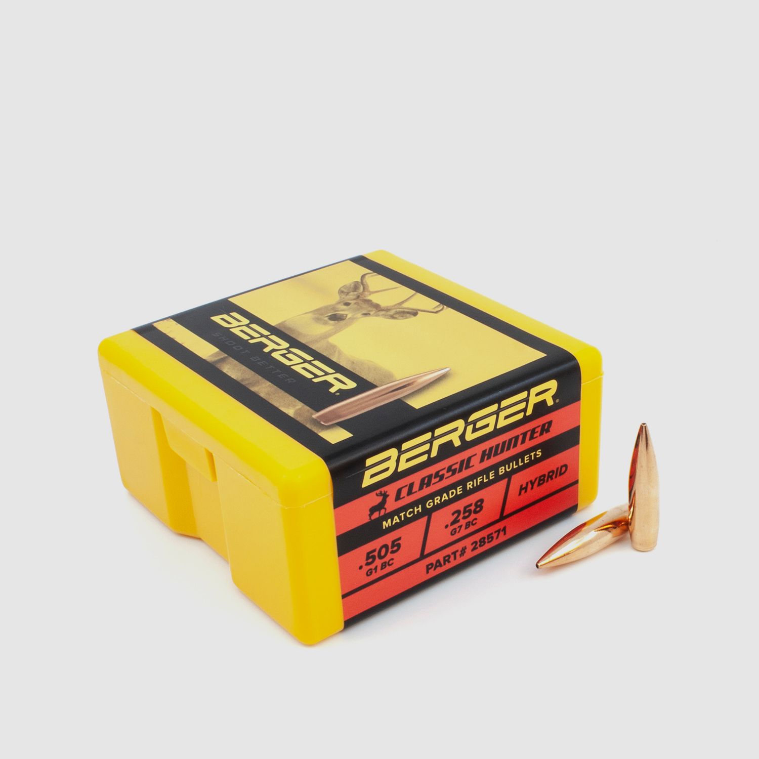 Proiettile Berger 7mm/.284 Classic Hunter 150GR 100 pezzi