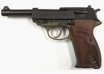 Walther / Schwaben Arms GmbH Special Edition Pistol Walther P38 in Cloverleaf Green