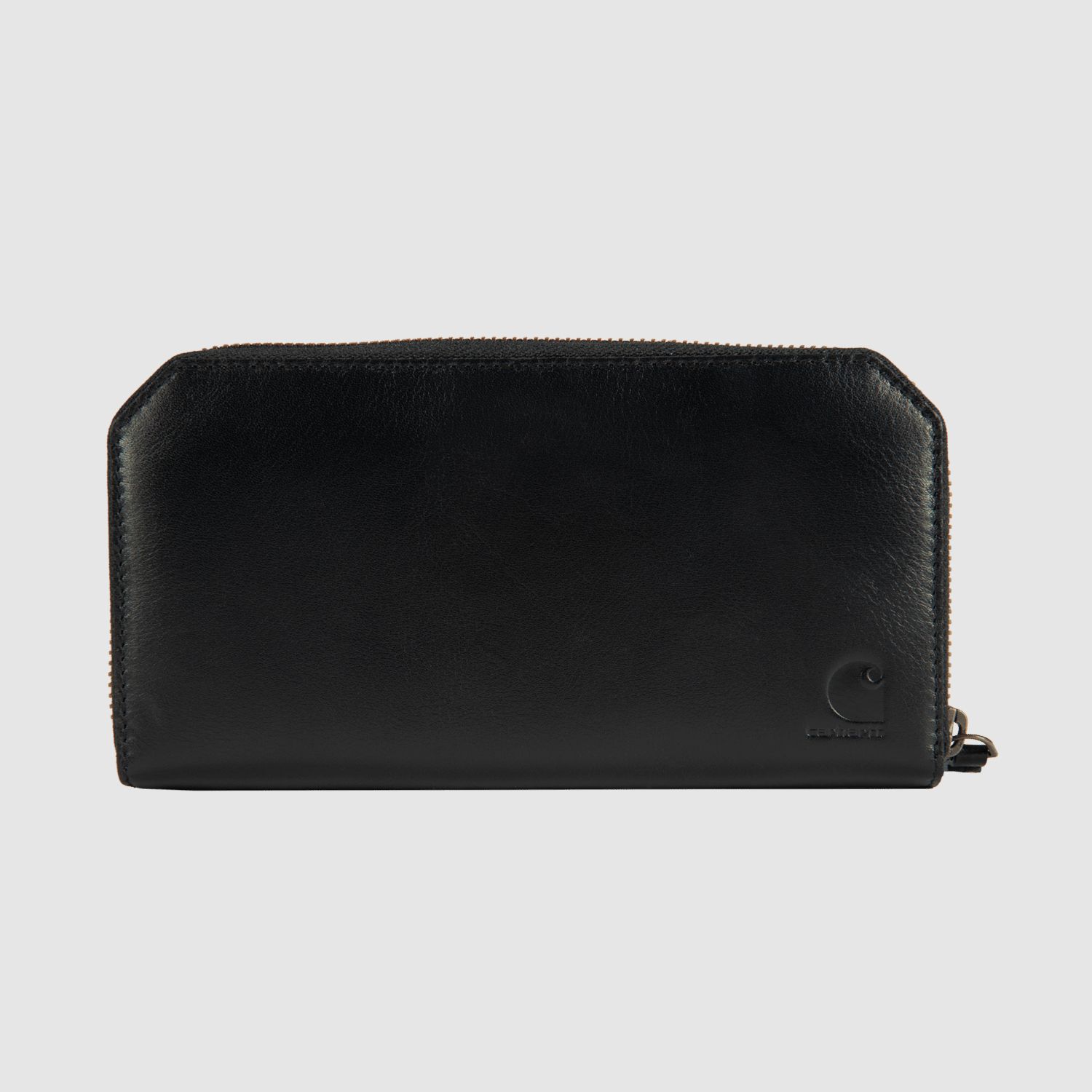 Carhartt Leather Clutch Wallet Women Black