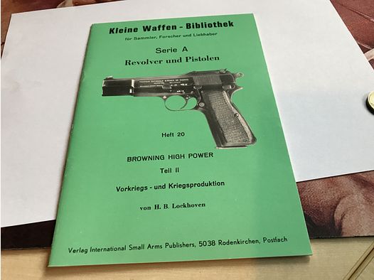 Kleine Waffen-Bibliothek, Heft 20, Browning High Power Teil 2