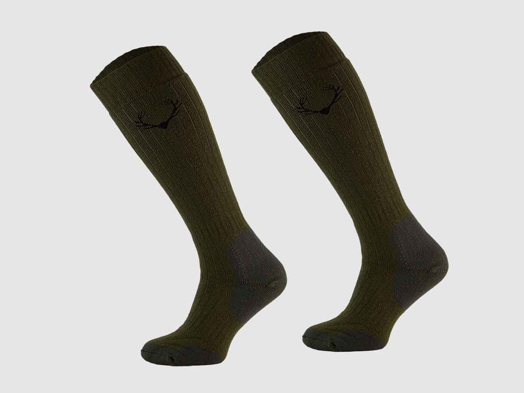 Merino Jagd- und Outdoorsocken - Dick - SMW6/01 – Schuhgröße: 43-46