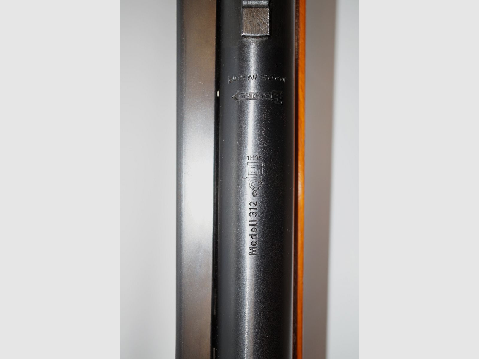 Haenel Mod. 312 side lever air rifle 4.5 mm diabolo with diopter 312