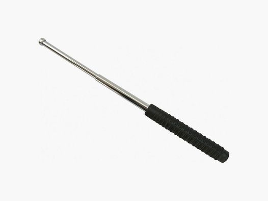 Matraque télescopique non trempée | Nickelée | 16”(40 cm)