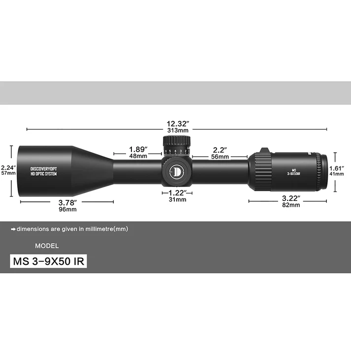 DISCOVERYOPT MS 3-9X50IR-SFP-MOA, Bild 7 von 9