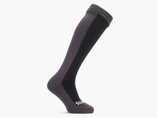 SealSkinz Knielange Socken Worstead schwarz grau