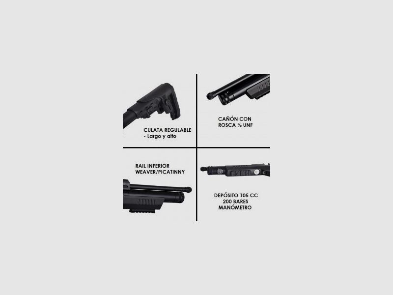 PCP Pistol KRAL Puncher NP-01 cal. 6.35 mm – 20 Joules, image 5 of 5