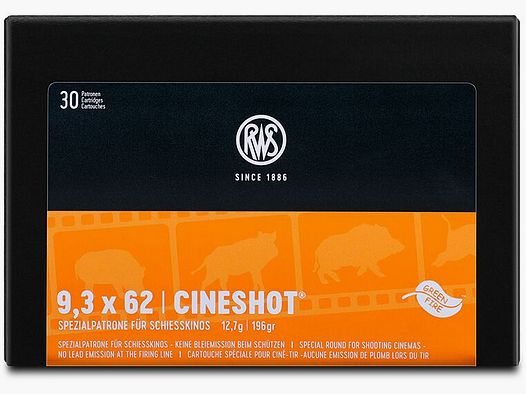 RWS Cineshot 196grs - 30Stk