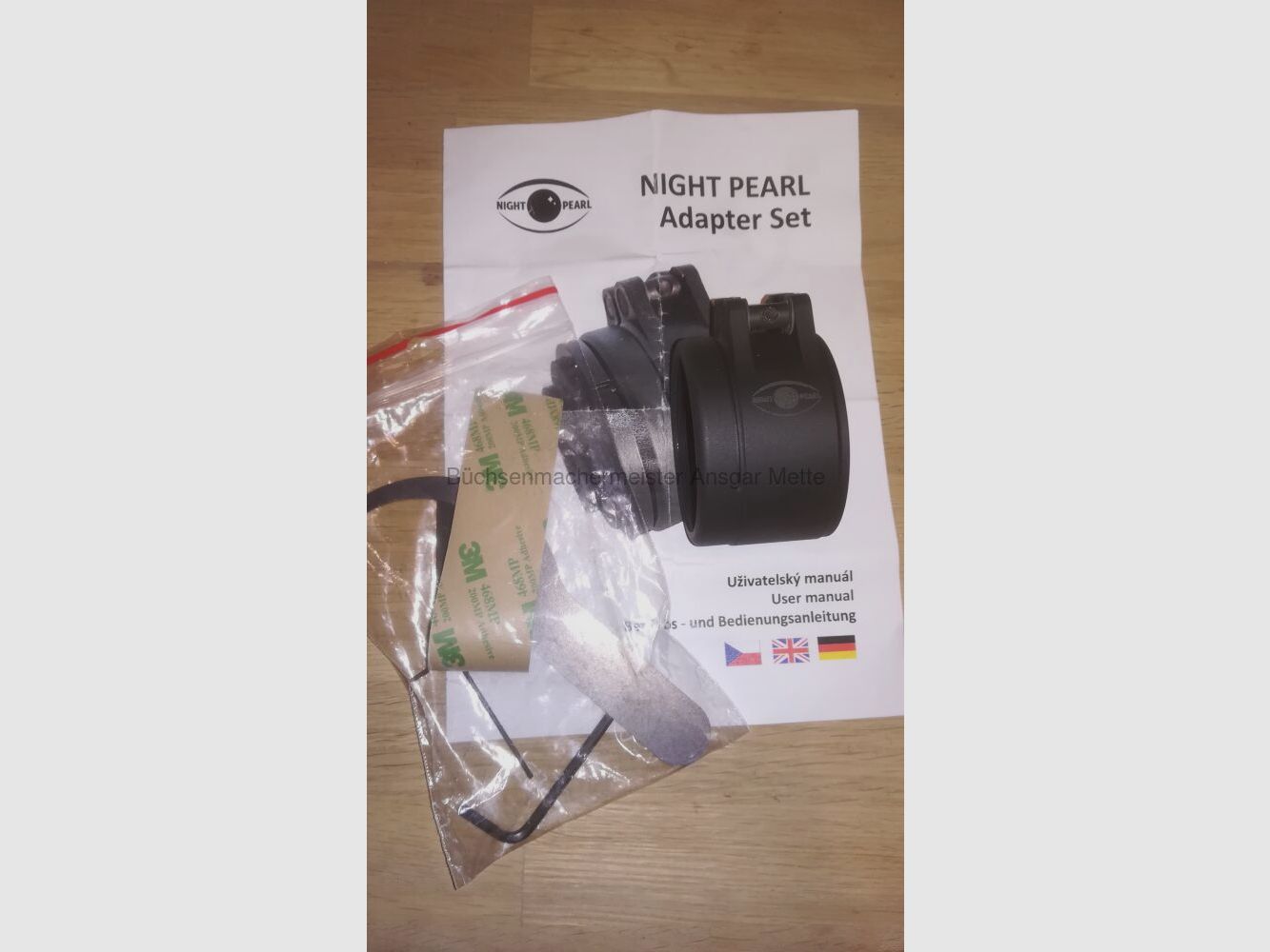 Conjunto de adaptadores Night Pearl SEER - 4 (56, 57 mm) Conjunto de adaptadores SEER - 4 (56, 57 mm)