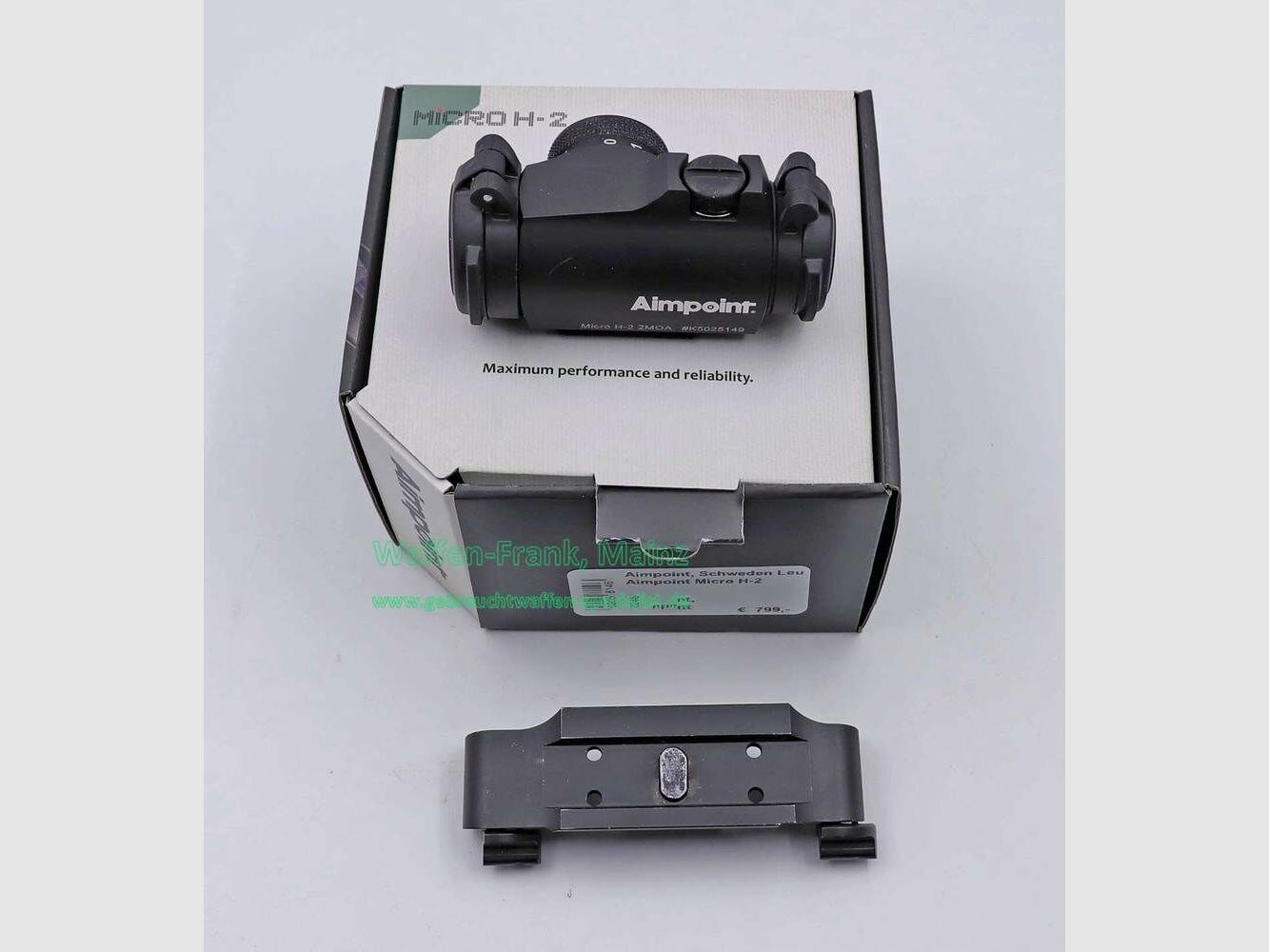 Aimpoint, Schweden Reflexvisier / Micro H-2 /2MOA