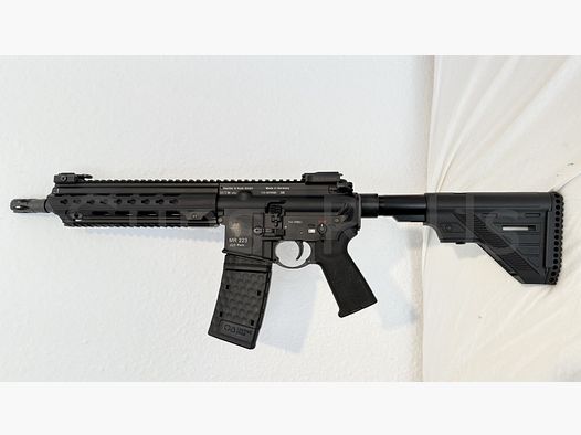 Heckler & Koch HK MR223 11 Zoll Schwarz Sammlerstück Deutscher Beschuss Ulm BI Datecode