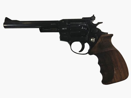 WEIHRAUCH REVOLVER HW7 T 6″ – CAL .22 LR