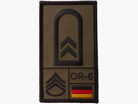 Café Viereck Rank Patch Oberfeldwebel