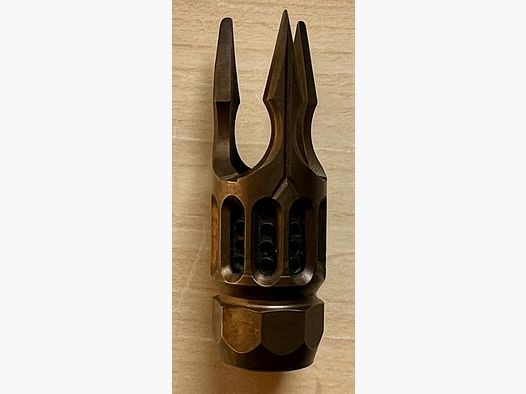 Exclusive Dreispitz compensator — AR15 / .223 / 5.56 / 1/2x28 UNF