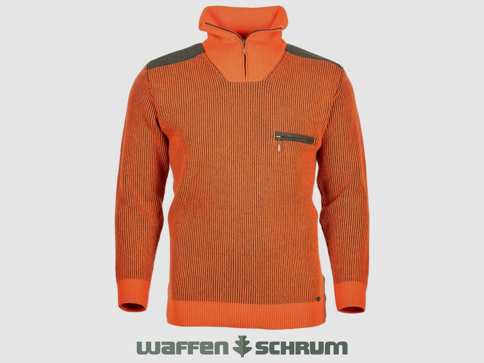 Foresta Troyer Marcus mit Besatz Oliv orange