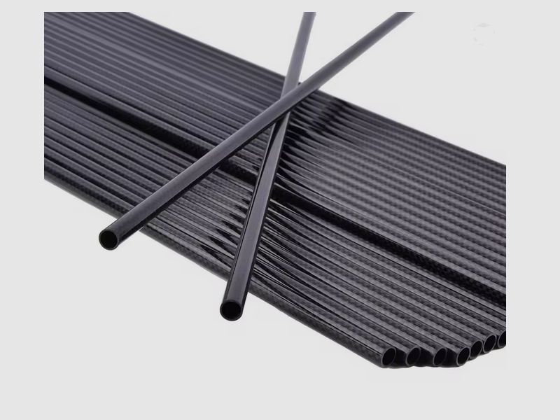 AMEYXGS - 31,5 pouces - Spine 350 - Tige de flèche en carbone pur - 12 pièces - Tiges haute performance 3K pour arcs à poulies et arcs recourbés