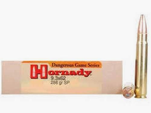 Hornady 9.3×62 InterLock SP 286gr
