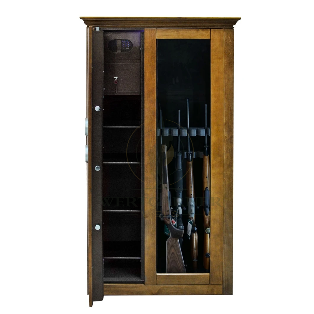 Wertgunner-Safe * 7 Langwaffen * Schloss elektronisch WW.GG.700.E dark wood, Bild 6 von 8