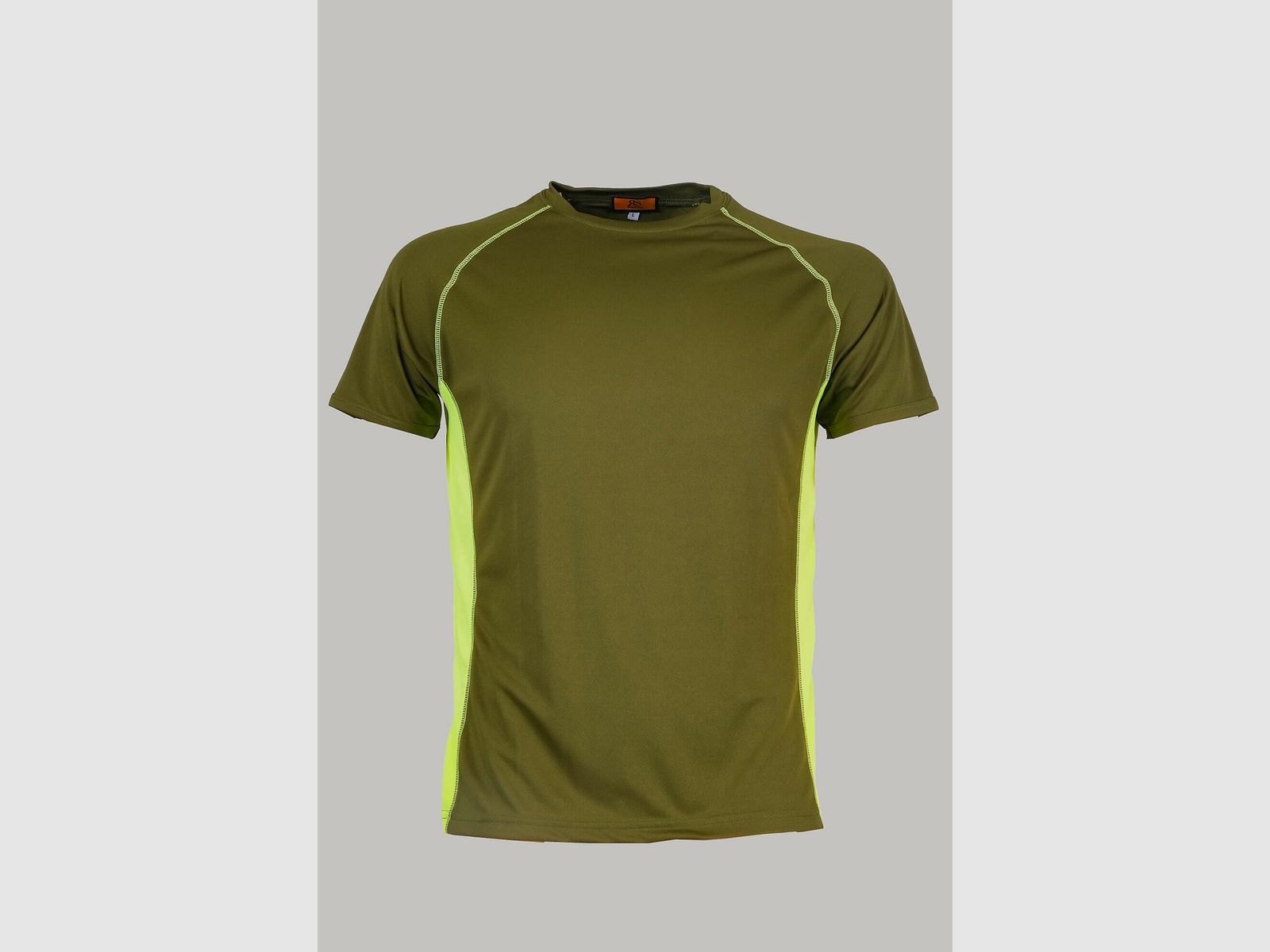 RS HUNTING T-SHIRT TECNICA B/2 ZIELONY/ŻÓŁTY, zdjęcie 4 z 15