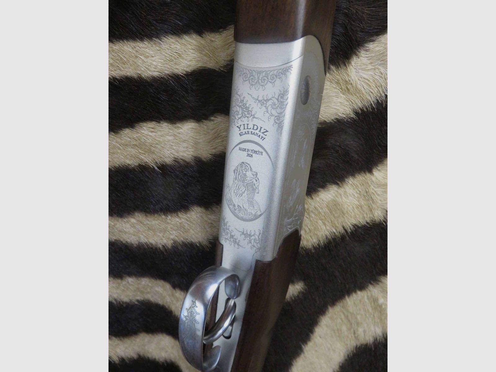 Fusil superposé YILDIZ cal.410/76 canons 71 cm 5 chokes, extracteur, mono-détente, image 6 sur 11