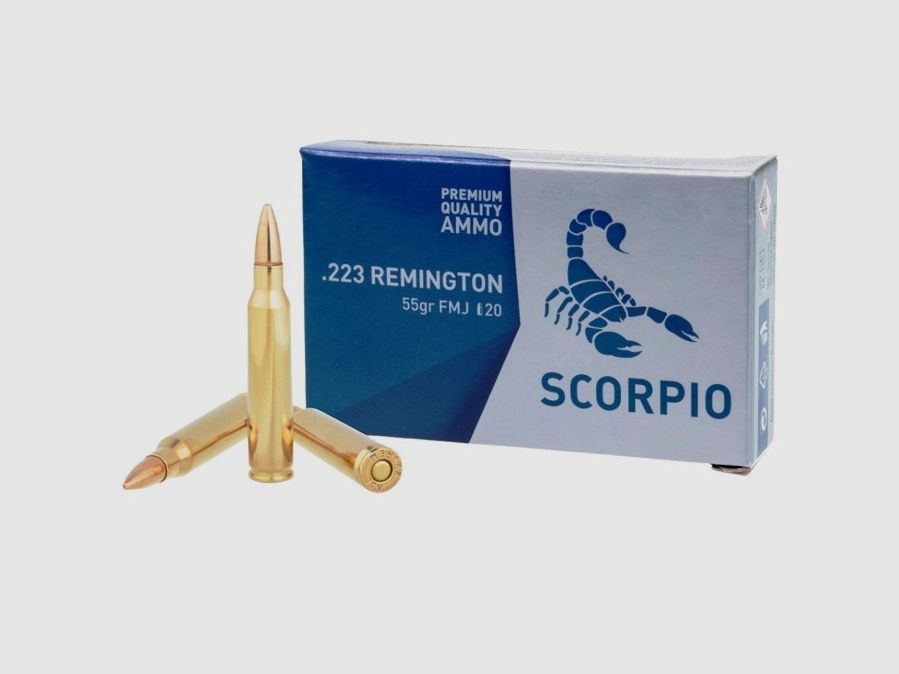 Munition STV Scorpio .223 Rem 55-Grs FMJ x20