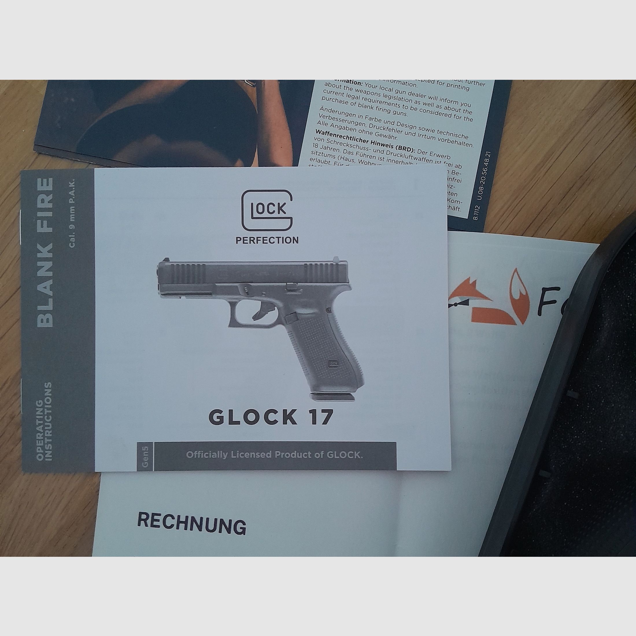 Edition GLOCK 17 Gen5 9 mm P.A.K.