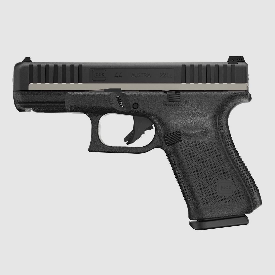 Glock Pistole G44 Special Edition Silver Line .22 lfb.