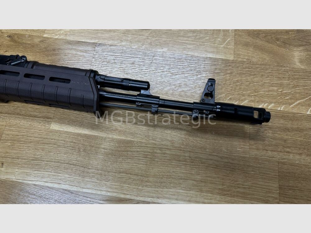 Kalashnikov USA KR103 with fixed stock 7.62x39 / Magpul PLUM System AK47 AKM AK74 civilian version AK103, image 6 of 7