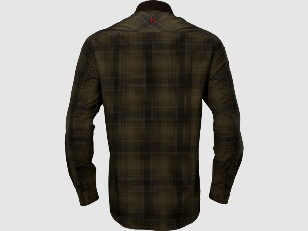 Härkila Herren Hemd Driven Hunt Olive green check