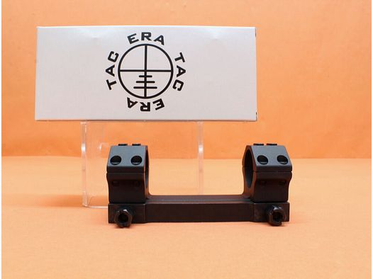 Recknagel Era-Tac Blockmontage 30mm (T2013-0015) mit Mutter, Alu schwarz, BH=15mm für Picatinnyprofil