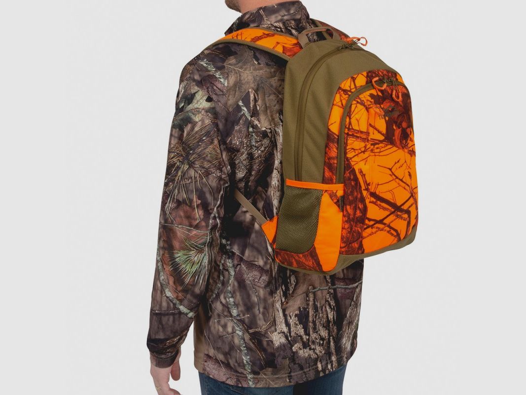 Allen Terrain Delta Backpack Mossy Oak Break-Up BlazeMo, image 4 of 5