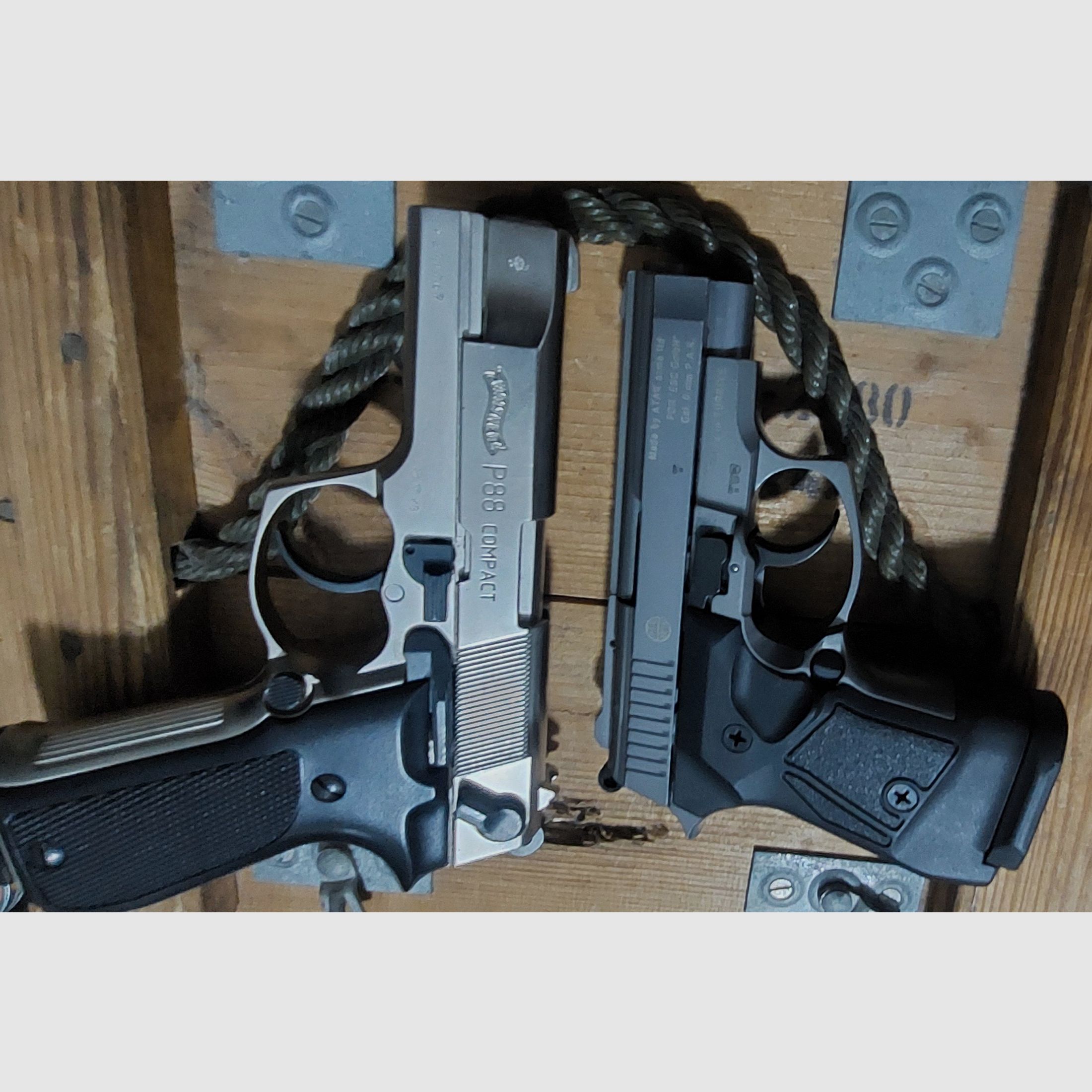 WALTHER P88 und ZORAKI 914 9 mm Schreckschuss keine Walther Glock HW94 Colt