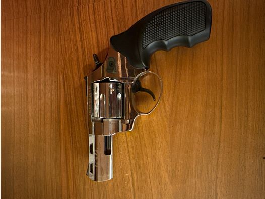 Zoraki R2 – pistola a salve da 3 pollici, cromo – quasi nuova