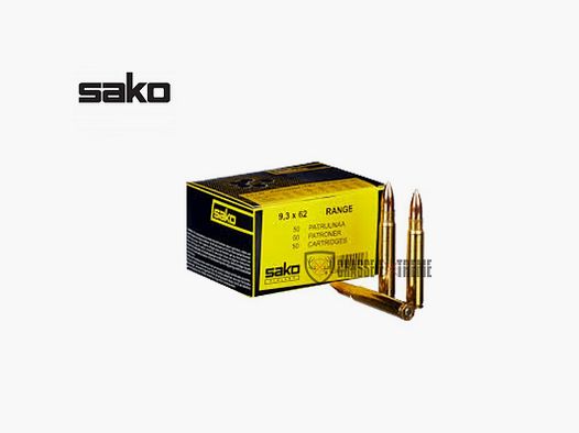 50 Munitions SAKO Speedhead Fmj 9,3x62 Range 231 Gr
