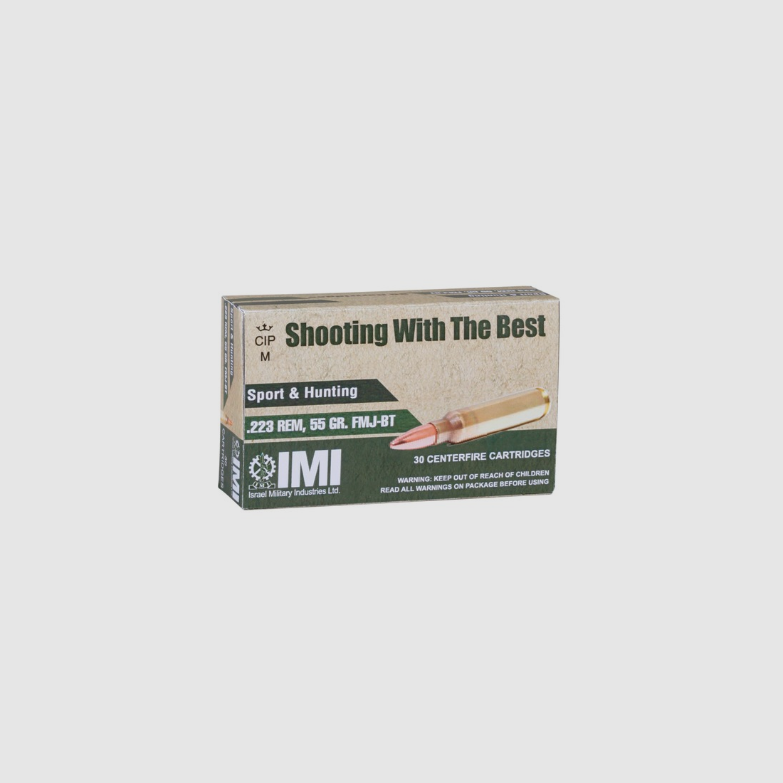 IMI .223 Rem. FMJ 55grs