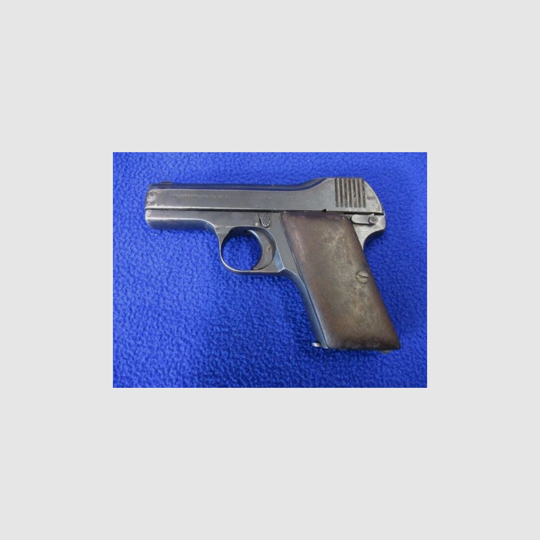 Pistola 7,65 mm Browning Stenda Suhl similar a Beholla