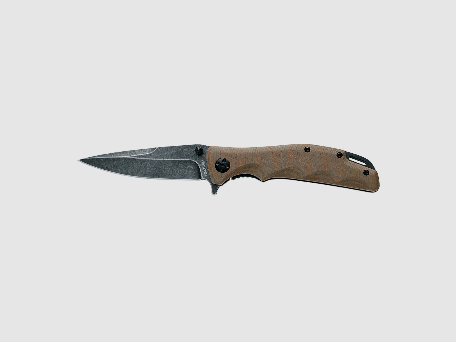 Cuchillo – FOX KNIVES/EDGE – MANDATORY FUN Coyote tan, imagen 1 de 2
