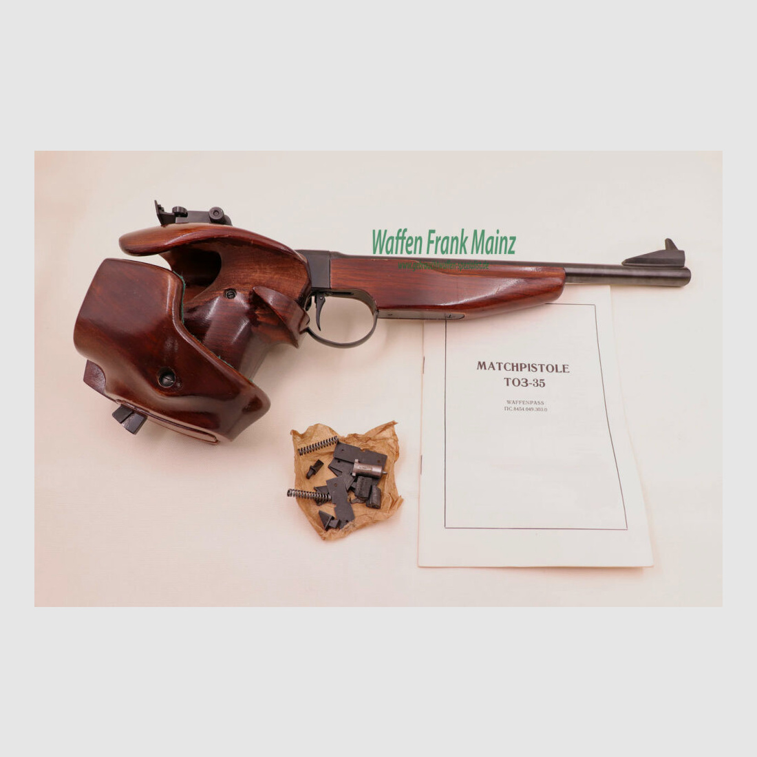 TOZ - Rusland Mod. T0Z-35/Vrije Pistool