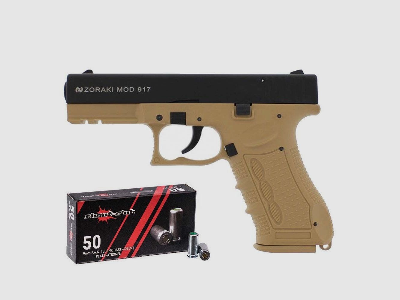 Zoraki 917 Schreckschuss Desert P.A.K. + Platzpatronen