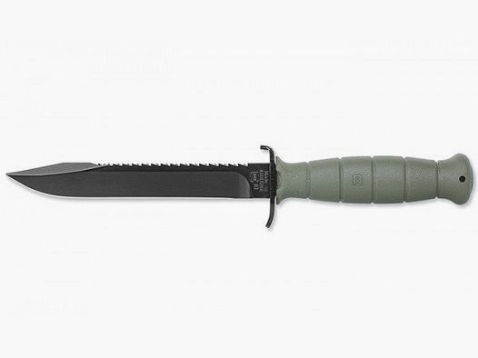 FELDMESSER MIT SÄGE - GLOCK FM81 - KLINGE 16,35 CM - BATTLE FIELD GREEN