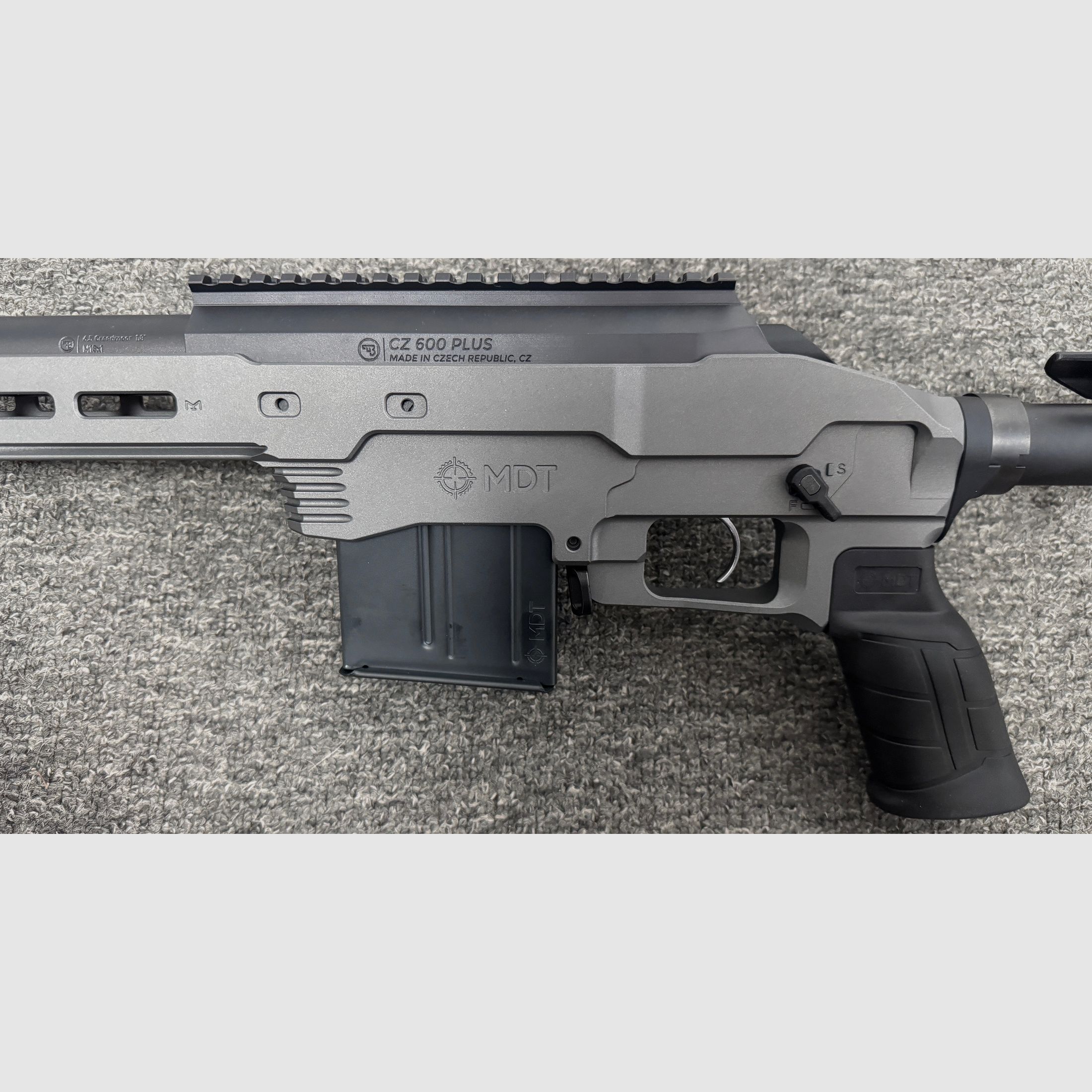 CZ 600+ MDT Gris, 6,5 mm Creedmoor - ARME NEUVE