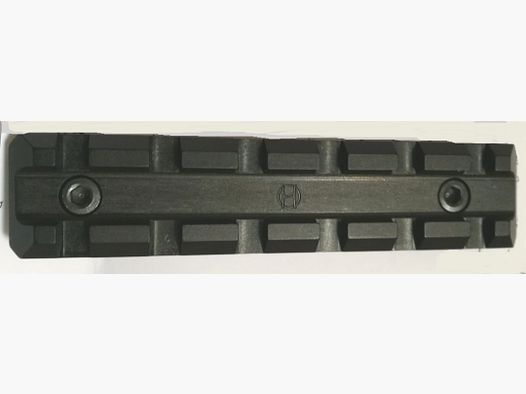 HENNEBERGER Basis/Schiene f. Montagen f. HK SL6 / SL7 Weaverschiene, Alu-schwarz