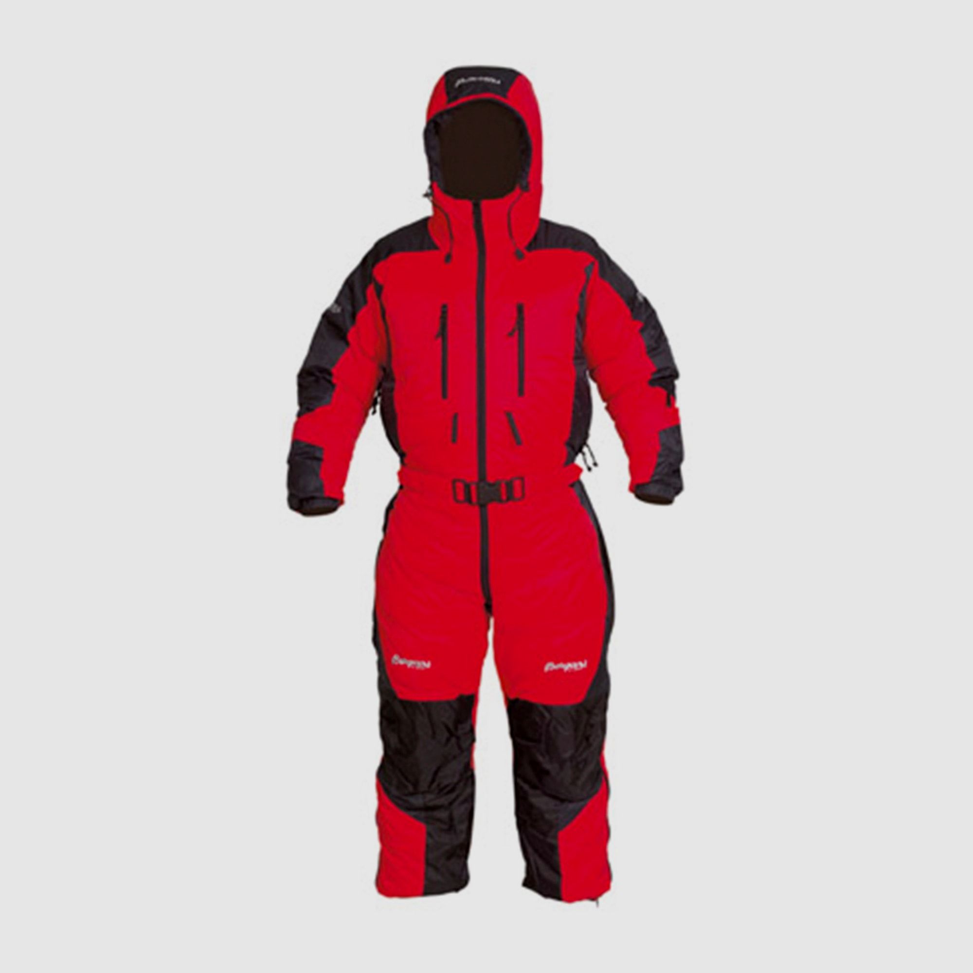 Bergans Expedition Down Suit Unisex Rojo/Negro M