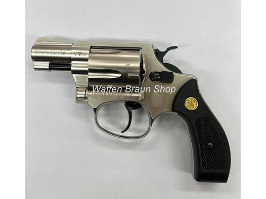 Smith & Wesson Chiefs Special Nickel 9mm P.A.K.